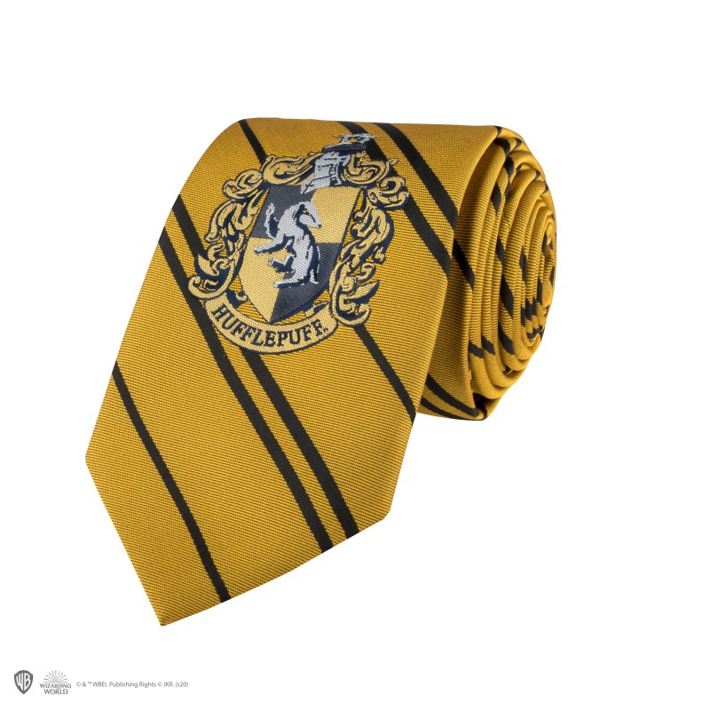 HP Necktie Woven Hufflepuff Adult