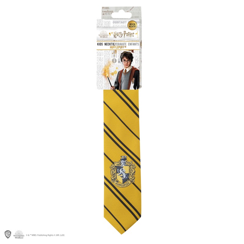 HP Necktie Woven Hufflepuff Kids