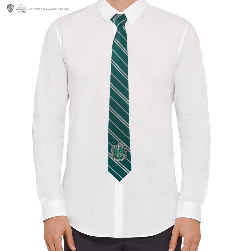 HP Necktie Woven Slytherin Adult