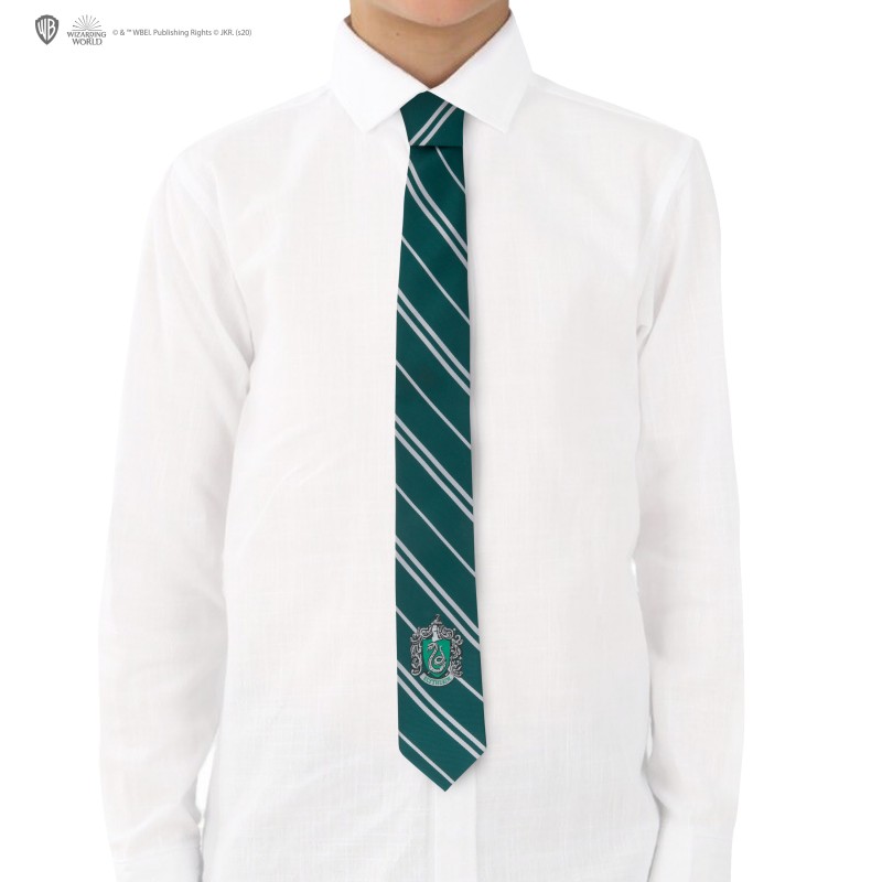 HP Necktie Woven Slytherin Kids