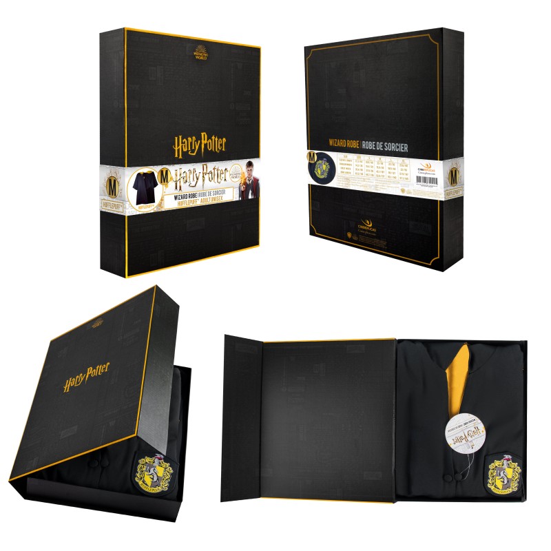 HP Robe Hufflepuff Large