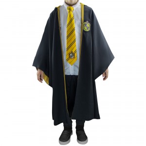 HP Robe Hufflepuff Kids