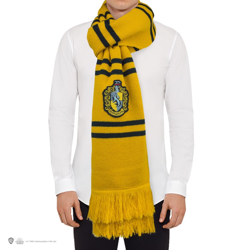 HP Scarf Acrylic Hufflepuff Deluxe