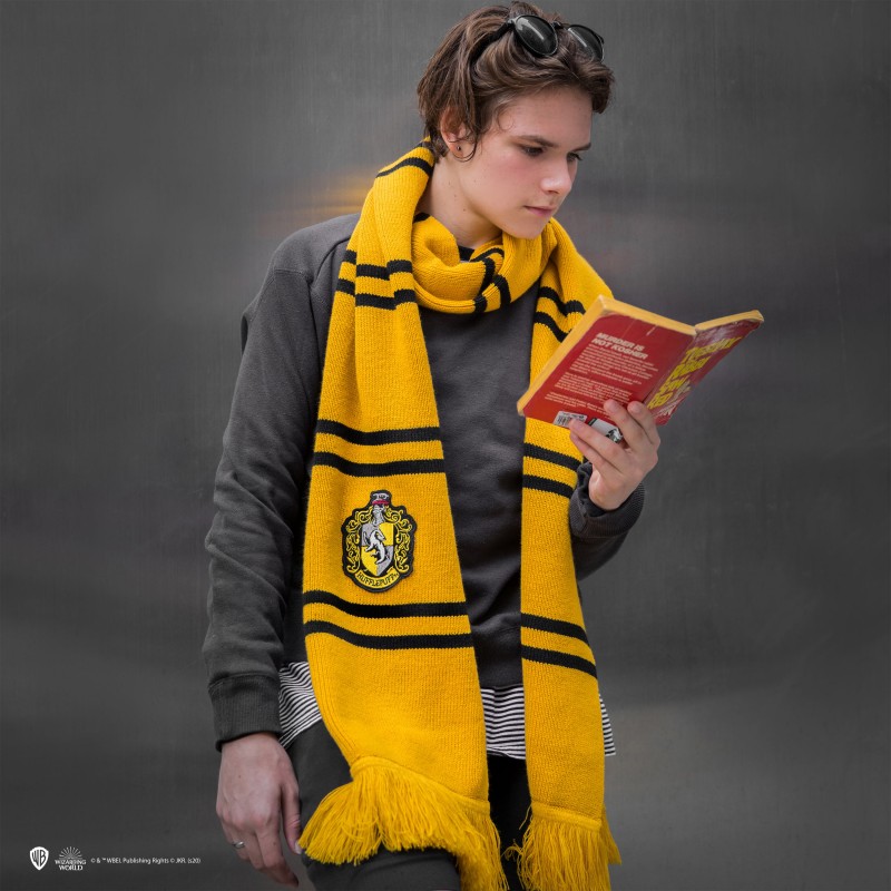 HP Scarf Acrylic Hufflepuff Deluxe