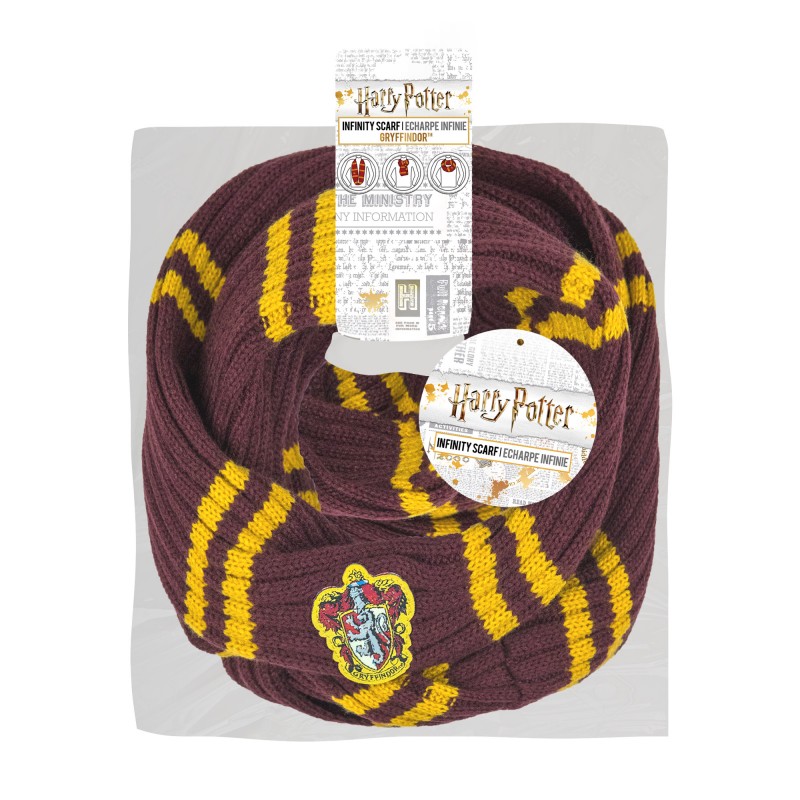 HP Scarf Infinity Acrylic Gryffindor