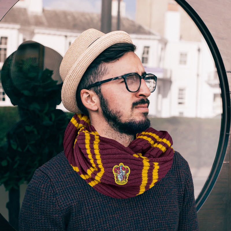 HP Scarf Infinity Acrylic Gryffindor