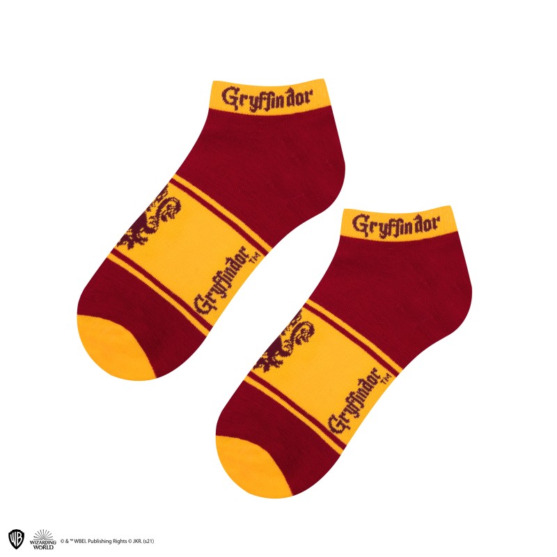 Harry Potter Socks Set of 3 - Ankle - Gryffindor