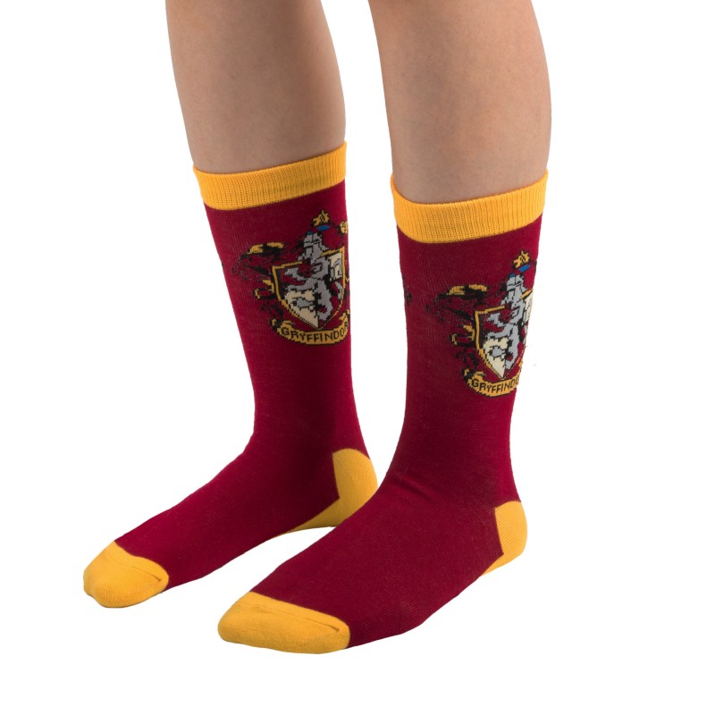 Harry Potter Socks Set of 3 Gryffindor - ADULT (35-45) EU