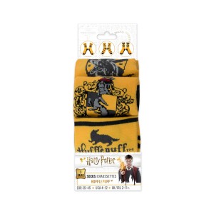 Harry Potter Socks Set of 3 Hufflepuff ADULT (35-45)