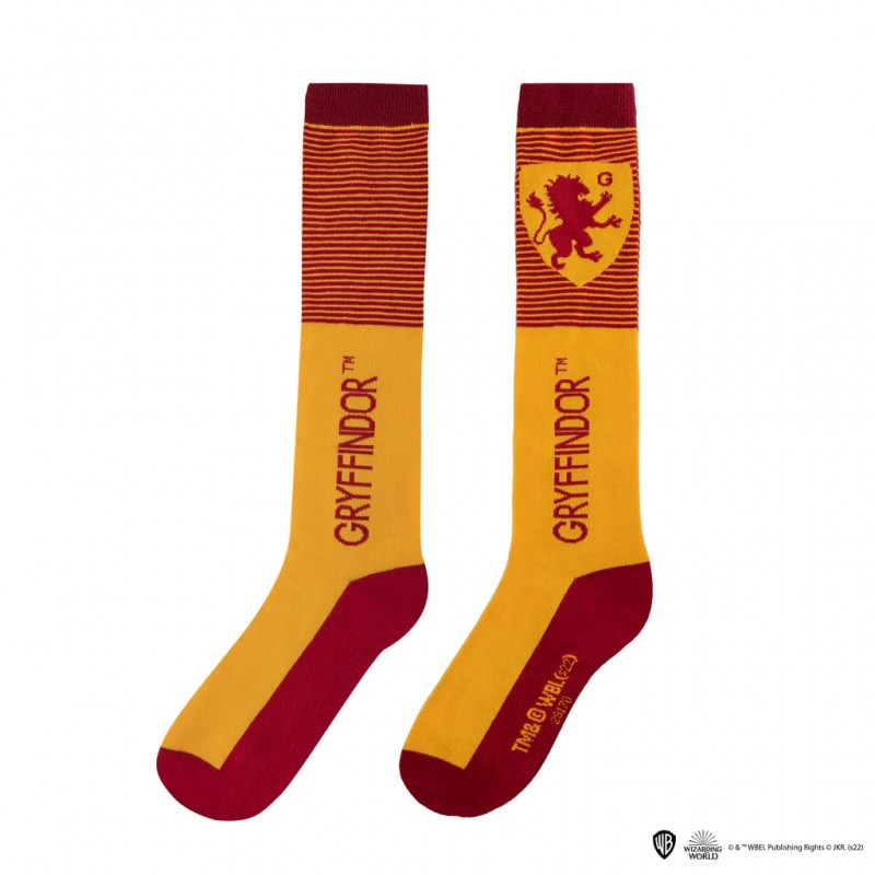 HP Socks Set of 3 - Knee High Gryffindor