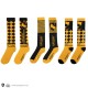 HP Socks Set of 3 - Knee High Hufflepuff