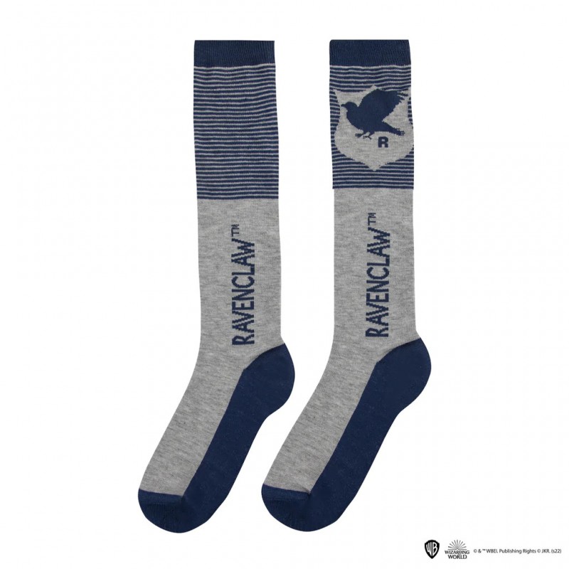 HP Socks Set of 3 - Knee High Ravenclaw