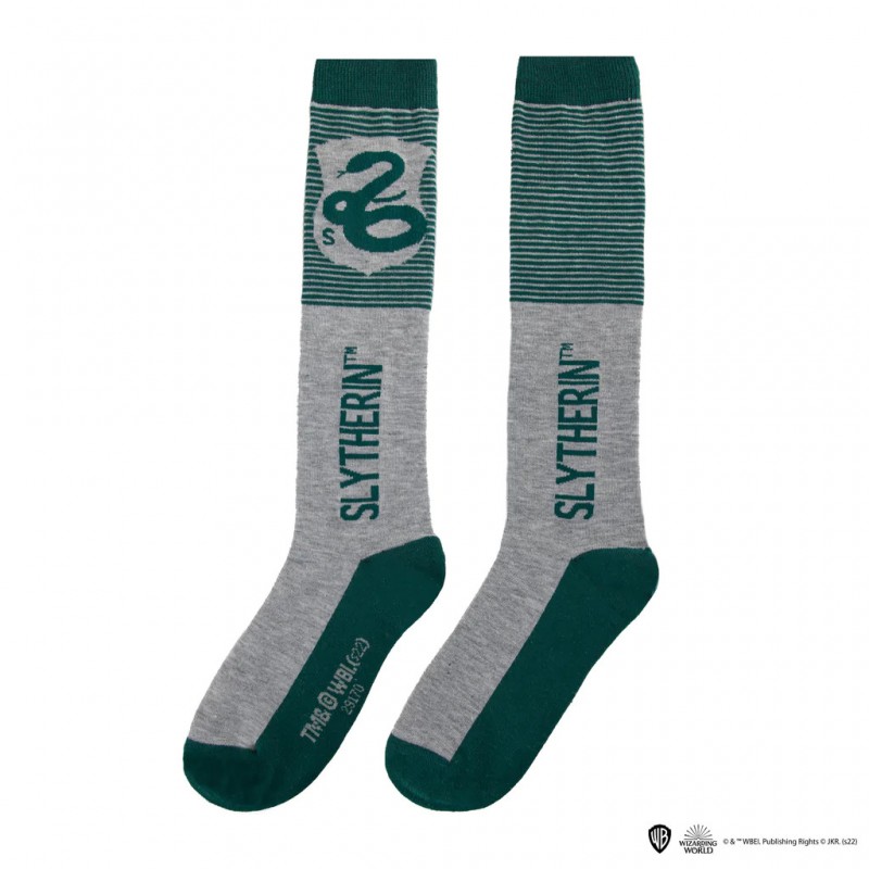 HP Socks Set of 3 - Knee High Slytherin