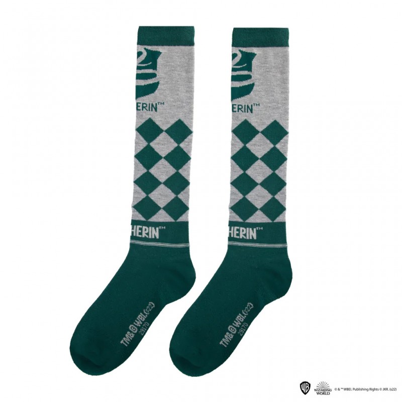 HP Socks Set of 3 - Knee High Slytherin