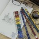 HP Stationery Set - Hogwarts houses
