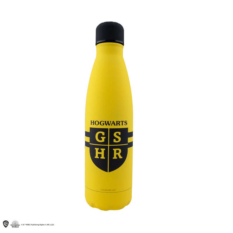 HP Water bottle Hufflepuff Let's Go