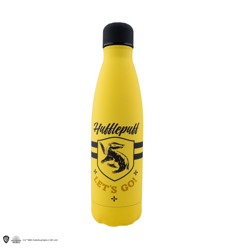 HP Water bottle Hufflepuff Let's Go