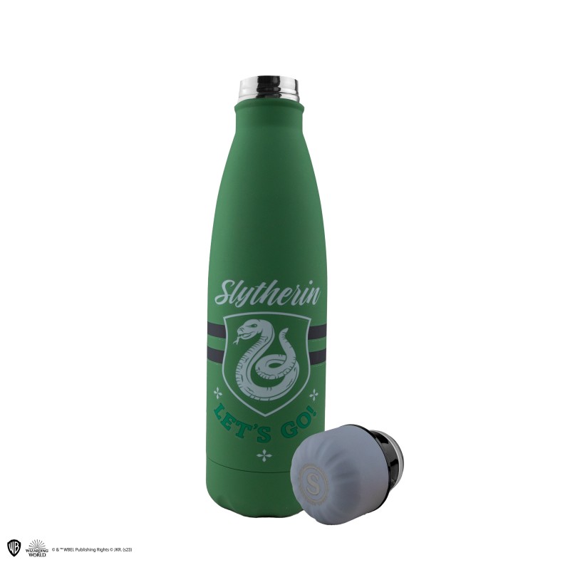 HP Water bottle Slytherin Let's Go