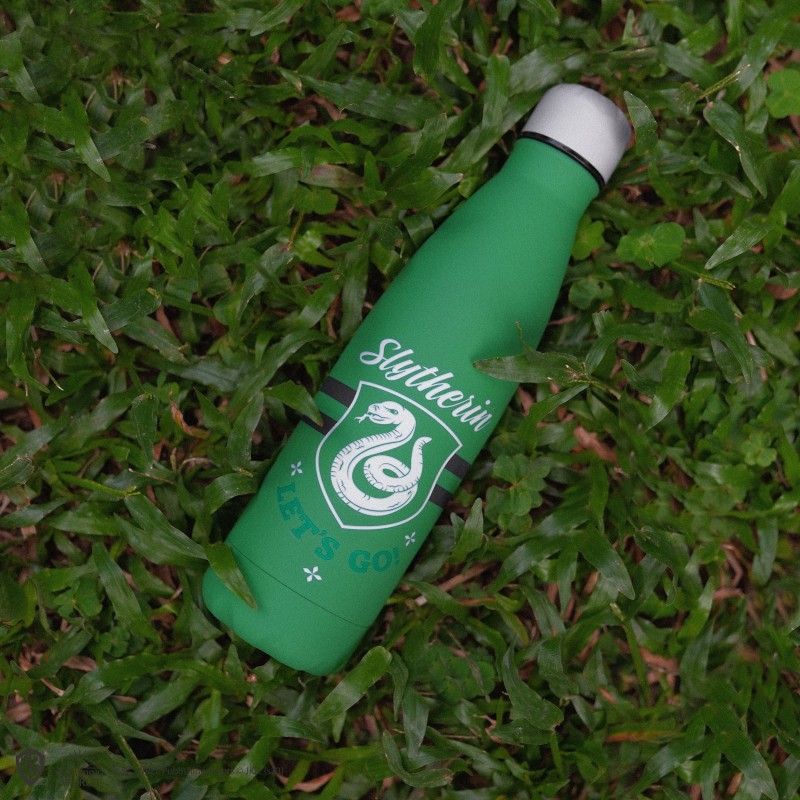 Water bottle Slytherin Lets Go