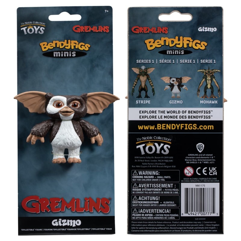 Mini Bendyfig Gremlins- Gizmo