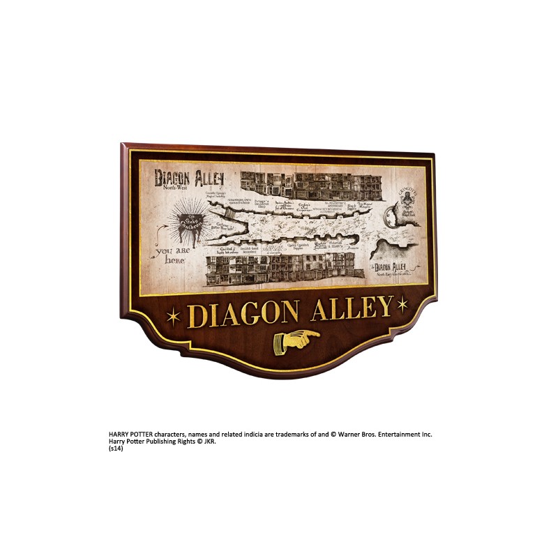 Harry Potter - Diagon Alley Wall Plaque