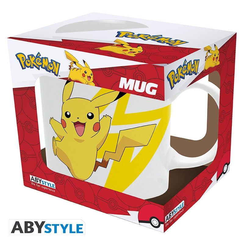 Pokemon Logo and Pikachu Mug