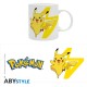 Pokemon Logo and Pikachu Mug
