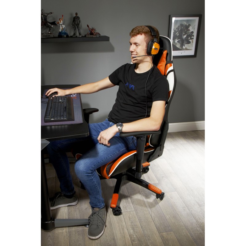 X Rocker ORANGE Agility Sport Esport Gaming Chair