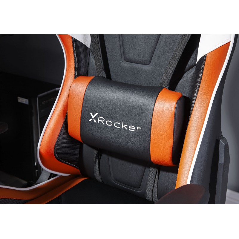 X Rocker ORANGE Agility Sport Esport Gaming Chair