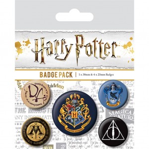 Badge Pack Harry Potter (Hogwarts)