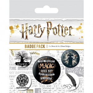 Badge Pack Harry Potter (Symbols)