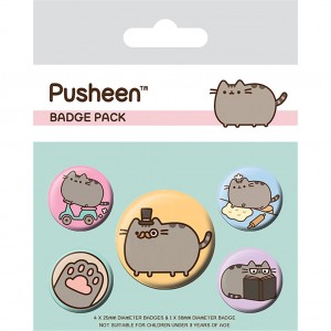 Badge Pack Pusheen (Fancy)