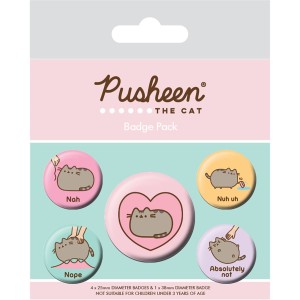 Badge Pack Pusheen (Nah)