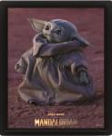 Wall Art - STAR WARS: THE MANDALORIAN (GROGU) 3D framed