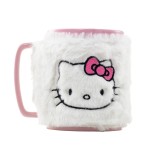Fuzzy Mug - Hello Kitty (Pink Bow Face Icon)