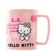 Fuzzy Mug - Hello Kitty (Pink Bow Face Icon)