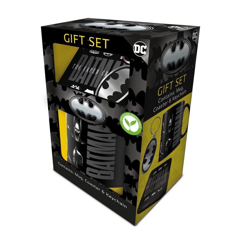 Gitf Set Batman (Mug, Coaster &amp; Keychain)
