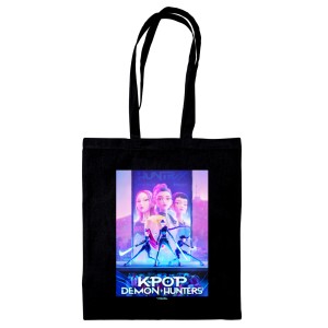 Tote Bag K-Pop Demon Hunters (Key Art) Black