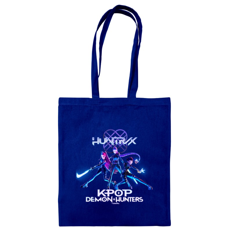 Tote Bag K-Pop Demon Hunters (Trio) Navy blue