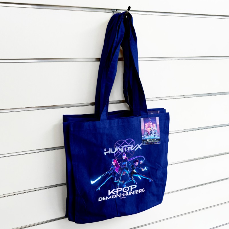 Tote Bag K-Pop Demon Hunters (Trio) Navy blue