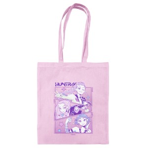 Tote Bag K-Pop Demon Hunters (Huntrix) Light Pink