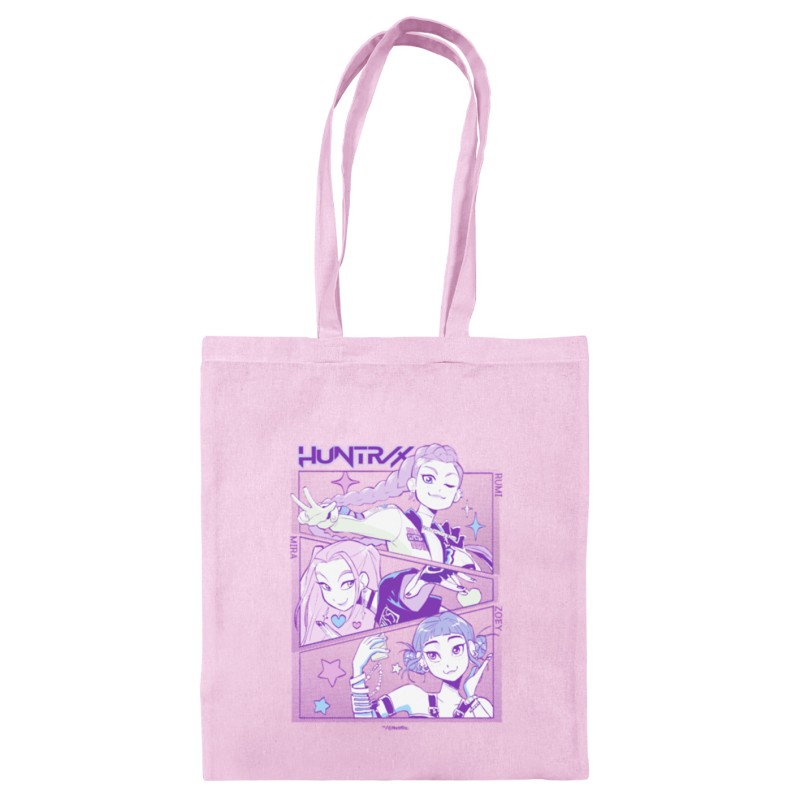 Tote Bag K-Pop Demon Hunters (Huntrix) Light Pink