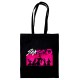 Tote Bag K-Pop Demon Hunters (Saja Boys) Black