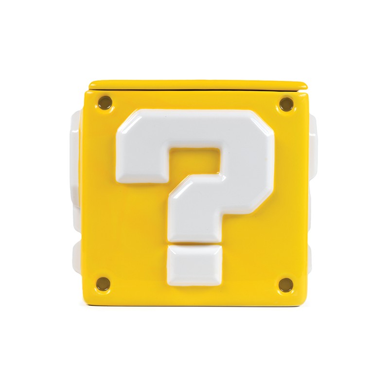 Storage Jar Super Mario (Question Mark Block)