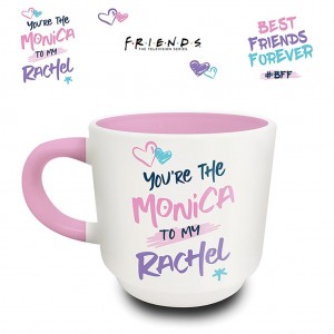 Friends (Monica &amp; Rachel) Stackable Mug Set