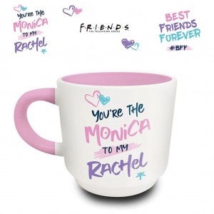 Stackable Mug Set Friends (Monica &amp; Rachel)