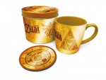 The Legend Of Zelda (Golden Triforce) Mug &amp; Coaster Tin