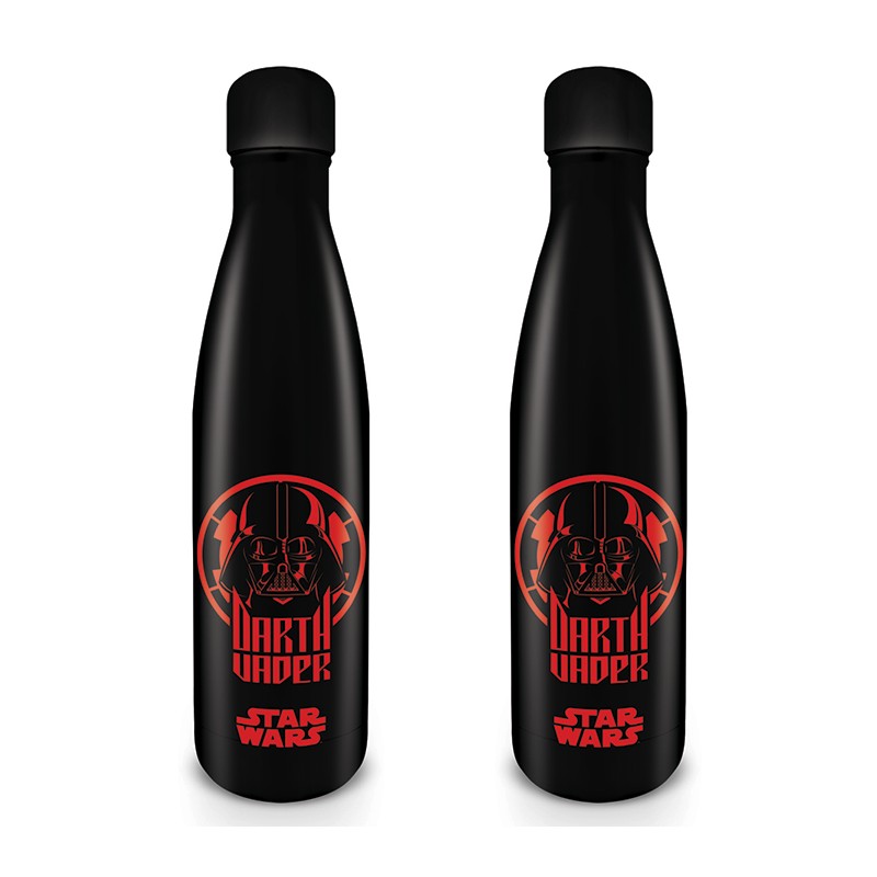Metal Drinks Bottle Star Wars Darth Vader