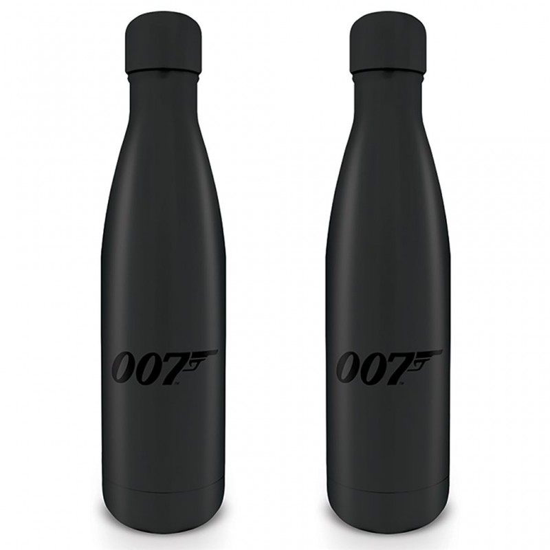 Metal Drinks Bottle James Bond