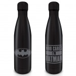 Metal Drinks Bottle Batman (Who Cares I'm Batman)